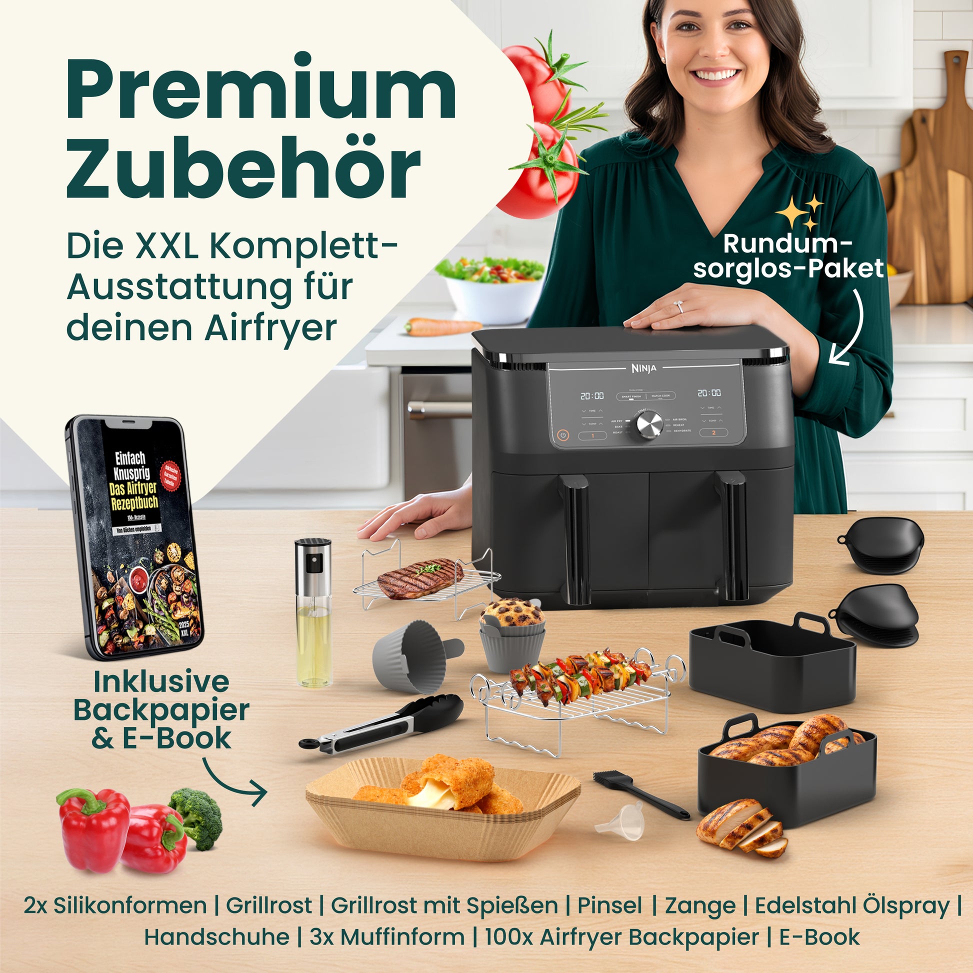 airfryer spritzschutz xl
airfryer spritzschutz xxl
airfryer xl zubehör