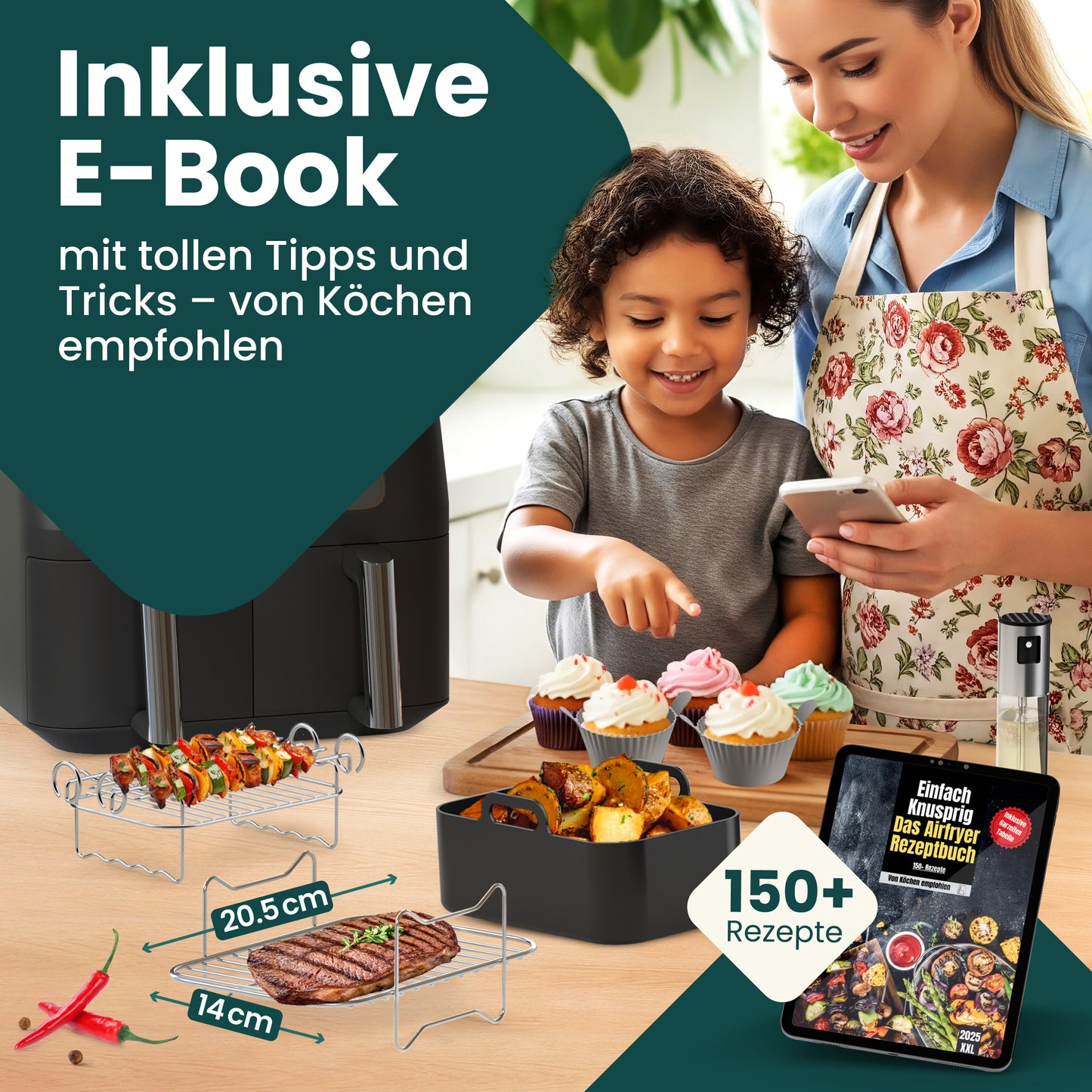 amazon airfryer zubehör
backform für airfryer
backform für heißluftfritteuse
cosori airfryer zubehör